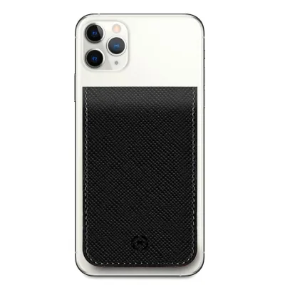 CELLY VENERE MAGNETIC CARD HOLDER BLACK CARDVBK