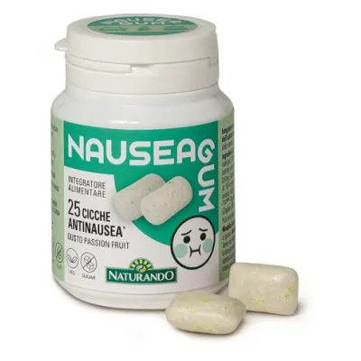 NAUSEAGUM 25 CHEWING GUM