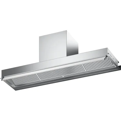 Faber Cappa da incasso IN-NOVA ZERO DRIP LITE A120 305.0703.269 finitura inox e vetro bianco da 120 cm