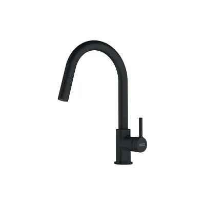 PRONTA CONSEGNA - Franke: Miscelatore monocomando Lina Doccia 115.0626.053 finitura black matt