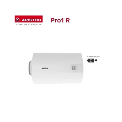 Scaldabagno Elettrico Ariston Orizzontale Ad Accumulo Pro1 R 80 H/3 Eu Da 80 Lt - New Erp