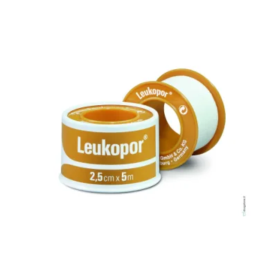 CEROTTO ROCCHETTO LEUKOPOR 2,5X500CM
