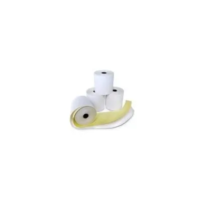 ROTOLO CARTA CHIMICA AUTOCOPIANTE 2 copie Carbonless 76,5x65x12 MM blister 10pz
