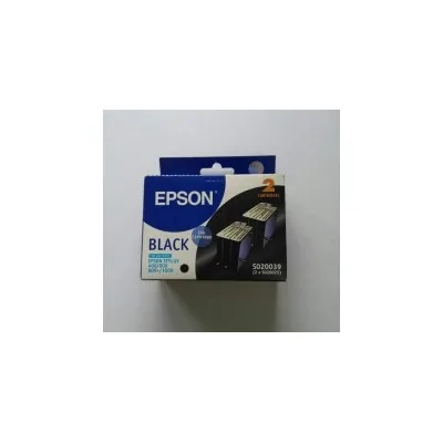 Cartuccia ORIGINALE EPSON STYLUS S020039 400 800 S020025 NERO