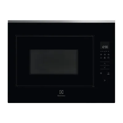 Electrolux Microonde con grill KMFD264TEX finitura Intuit vetro nero da 60 cm
