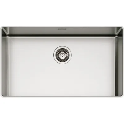 Schock Lavello una vasca NEW TECHNICK SLIM N100 XL TECN100XLS finitura inox spazzolato da 71.6x41.6 cm