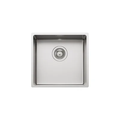 Foster Lavello una vasca 3136 850 finitura acciaio inox da 39.5x38 cm