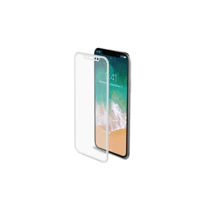 CELLY 3D GLASS IPHONE XS/X WHITE 3DGLASS900WH