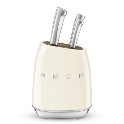 Smeg Ceppo portacoltelli KBSF02CR finitura panna