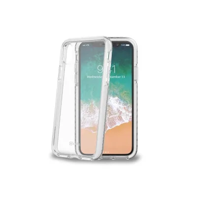 CELLY HEXAGON COVER IPHONE XS/X WHITE HEXAGON900WH