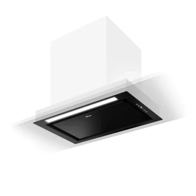 Elica Cappa aspirante a incasso HIDDEN ADV PLUS @ BLGL/A/52 PRF0183971A finitura nero/vetro nero da 52 cm