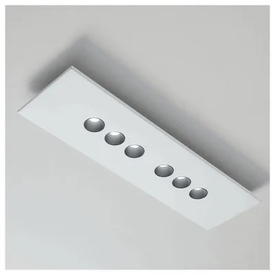 Minitallux Plafoniera a LED Confort 6R in diverse finiture by Icone Luce