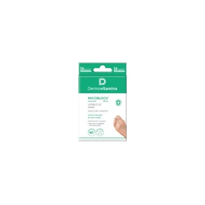 DERMOVITAMINA MICOBLOCK VERRUCHE PATCH 16PZ