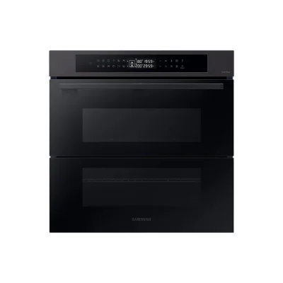 PRONTA CONSEGNA - Samsung: Forno multifunzione Dual Cook con doppia porta NV7B4340UBB finitura inox nero da 60 cm