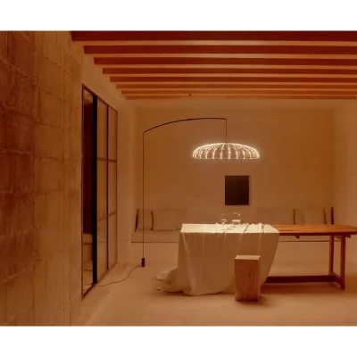 Flos Lampada da terra a luce diffusa Skynest Motion in diverse finiture