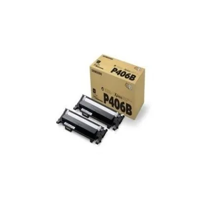 MULTIPACK 2 TONER ORIGINALI SAMSUNG CLT-P406B CLP360 NERO