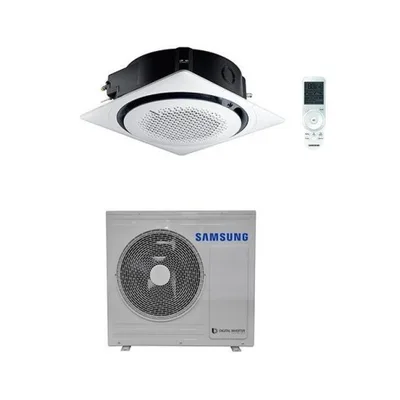 Climatizzatore Condizionatore Samsung Monosplit Inverter Monofase A Cassetta A 360° Da 36000 Btu AC100RN4PKG/EU Classe A++ R-32 WI-FI Optional
