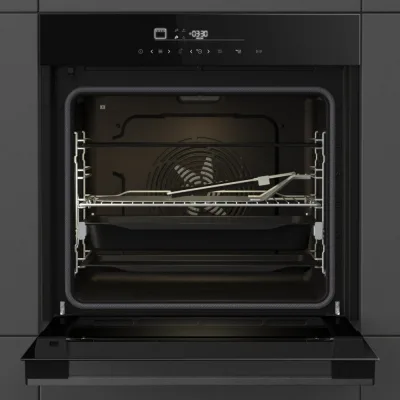 PRONTA CONSEGNA - Hisense Forno pirolitico multifunzione da incasso HO66F PizzaChef finitura nero da 60 cm