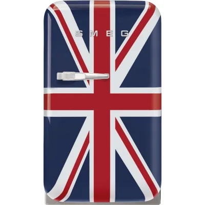 Smeg Frigorifero minibar monoporta con cerniere a destra a libera installazione FAB5RDUJ6 finitura Union Jack da 40 cm - IN PROMOZIONE FINO AL 30/06