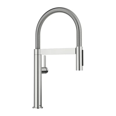 Blanco | Miscelatore monocomando con doccetta estraibile CULINA-S II Mini 1527467 finitura PVD steel