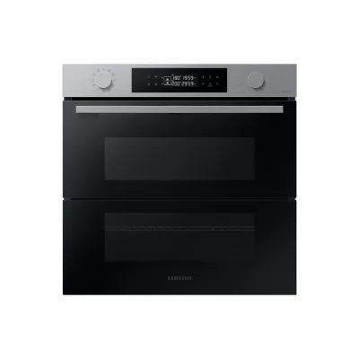 Samsung: Forno multifunzione Dual Cook con doppia porta da incasso NV7B45403BS finitura inox da 60 cm