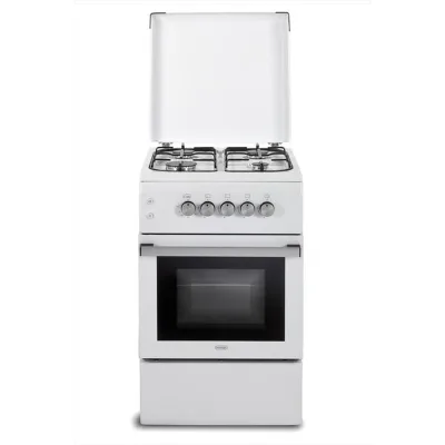 De Longhi Cucina a libera installazione DL554GW2 a 4 fuochi e forno a gas finitura bianco da 50 cm