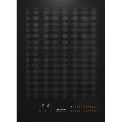 Miele Piano cottura domino a induzione CS 7612 FL in vetroceramica nero da 40 cm - RICHIEDERE PREVENTIVO