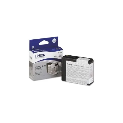 CARTUCCIA ORIGINALE EPSON STYLUS Pro 3800 C13T580900 T5809 LIGHT NERO