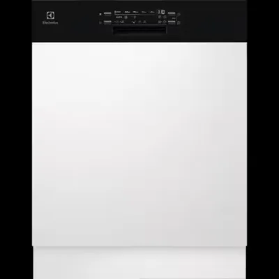 Electrolux Lavastoviglie integrata parziale KEAC7200IK con frontalino nero da 60 cm