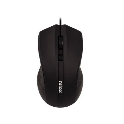 MOUSE OTTICO USB 1600DPI BLACK MOUSB1002