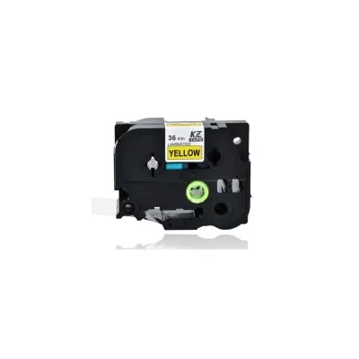 NASTRO ETICHETTE COMPATIBILE LAMINATO BROTHER TZE661 TZE-661 Larghezza 36 mm x 8 metri