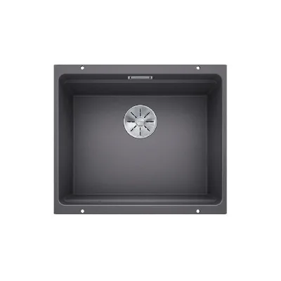 Blanco Lavello una vasca ETAGON 500-U 1522228 finitura grigio roccia da 53x46 cm - Sottotop