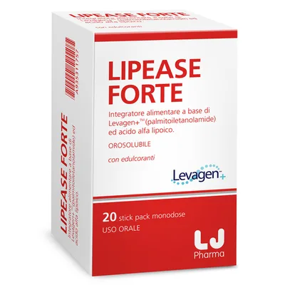 Lipease Forte Integratore Antinfiammatorio 20 Bustine Orosolubili