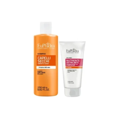 EUPHIDRA SHAMPOO CAPELLI SECCHI 250 ML + BALSAMO NUTRIENTE 200 ML