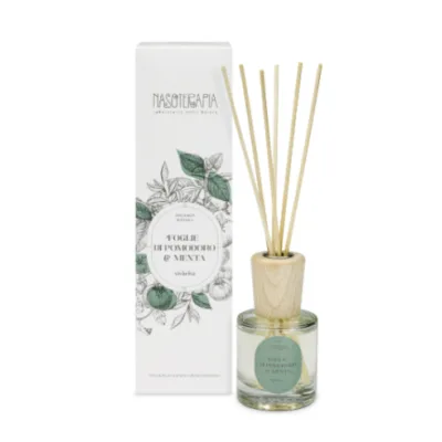 NASOTERAPIA DIFFUSORE BASTONCINI FOGLIE DI POMODORO E MENTA 100 ML