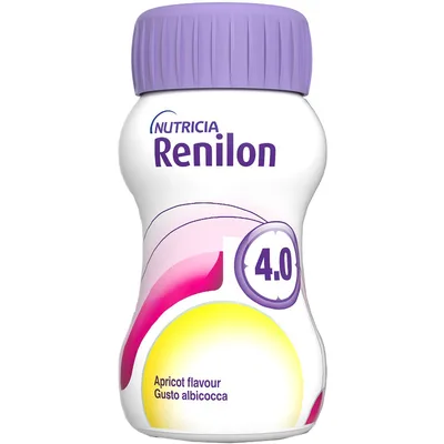Renilon 4,0 albicocca 4 bottiglie da 125 ml