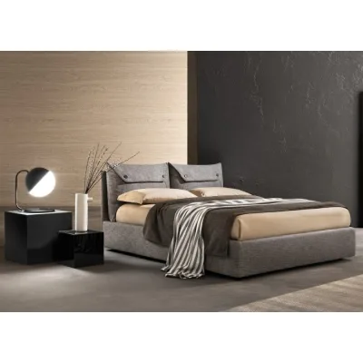 Samoa Letto una piazza e mezza CASE imbottito con o senza contenitore da 1140x220/230 cm