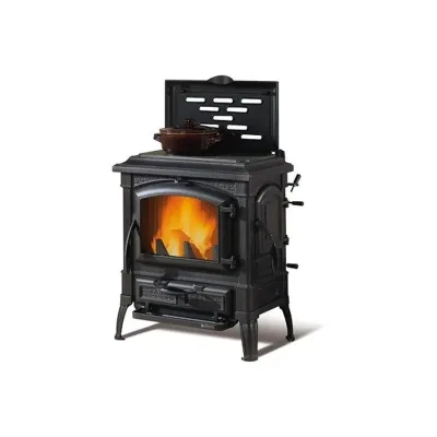 La Nordica Stufa a legna ISETTA CC 5.0 3008340 finitura nero antracite