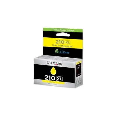 CARTUCCIA ORIGINALE LEXMARK 210XL 14L0177E GIALLO