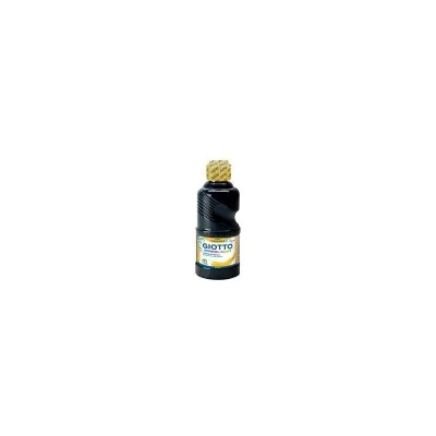 GIOTTO FLACONE 250ML TEMPERA NERO LAVABILE 530824