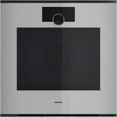 Gaggenau Forno pirolitico multifunzione con cerniera a sinistra da incasso GO241130 finitura Gaggenau Sterling da 60 cm