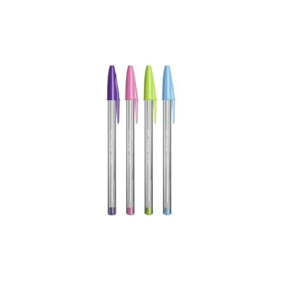 Bic Cristal Fun Conf. 20 penne a sfera Punta tonda 1,6mm Linea 0,42mm 895793