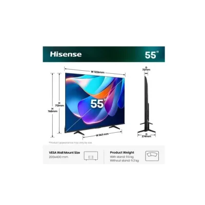 HISENSE ITALY SRL 55 A69S 4K UHD SMART VIDAA 55A69S