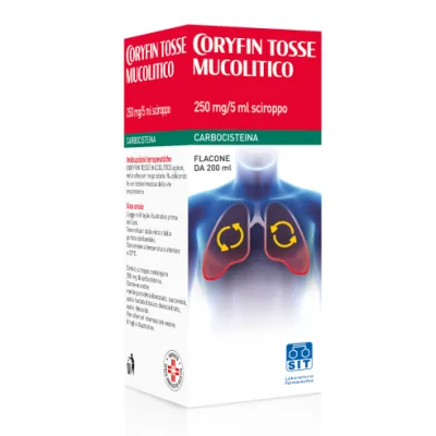 CORYFIN MUCOLITICO SCIROPPO 200ML