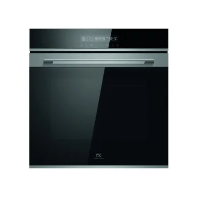 Master Kitchen Forno multifunzione combinato a vapore MKO 1309 ED CS BK finitura vetro nero da 60 cm