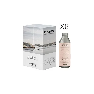 Asko Detergente per capi colorati LC11 da 1 lt - 6 flaconi