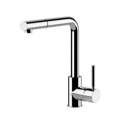 Gessi Miscelatore monocomando con doccetta estraibile Neutron Collection 17169 031 finitura cromato - IN PROMOZIONE FINO AL 6/07