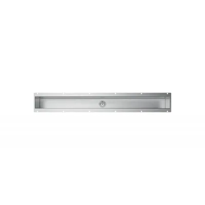 Foster Canale attrezzato 3025 881 finitura acciaio inox da 84.6x12 cm