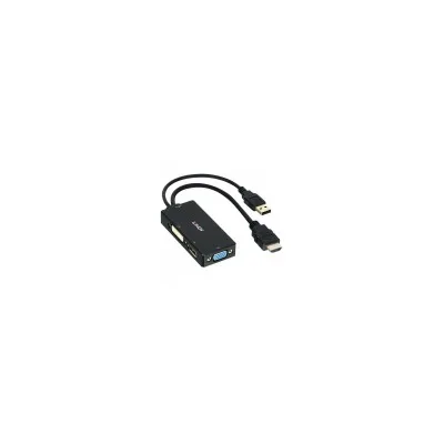 Lindy CONVERTER HDMI A DP DVI VGA 38182