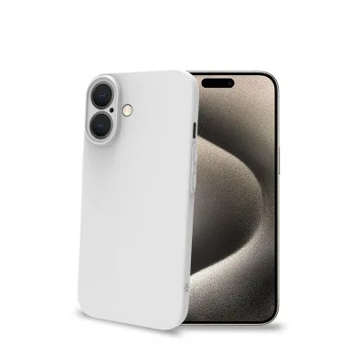 CELLY SPACE COVER IPHONE 16 WHITE SPACE1078WH
